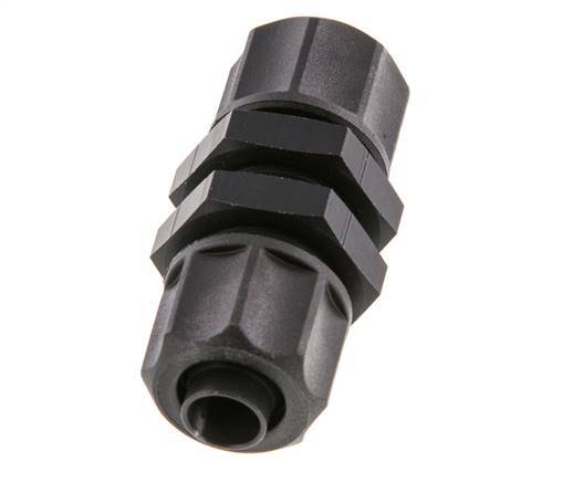 11.6x9 Aluminum Straight Push-on Fitting Bulkhead
