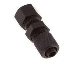 6x4 & M5 Aluminum Straight Push-on Fitting with Female Threads Bulkhead