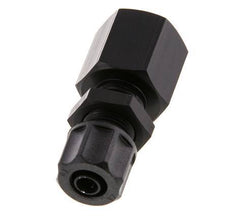 8x6 & G3/8'' Aluminum Straight Push-on Fitting with Female Threads Bulkhead