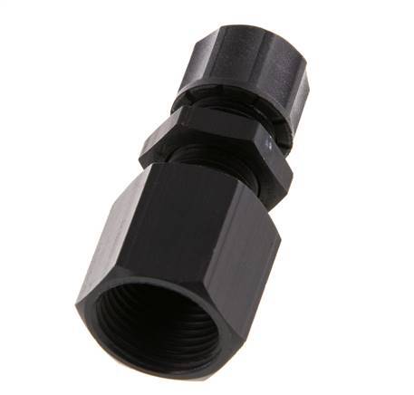 8x6 & G3/8'' Aluminum Straight Push-on Fitting with Female Threads Bulkhead