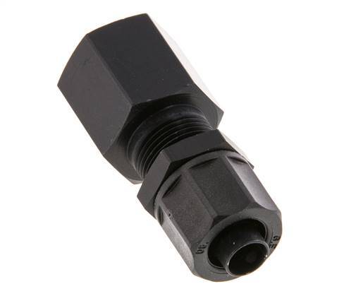 10x8 & G3/8'' Aluminum Straight Push-on Fitting with Female Threads Bulkhead