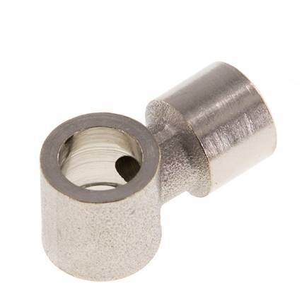 G1/8'' Nickel plated Brass Banjo Fitting with Female Threads [5 Pieces]