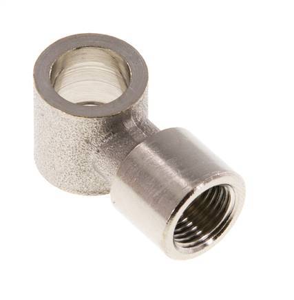 G1/8'' Nickel plated Brass Banjo Fitting with Female Threads [5 Pieces]
