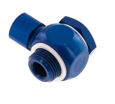 10x8 & G3/8'' Aluminum Banjo Push-on Fitting with Male Threads with O-ring Rotatable [10 Pieces]