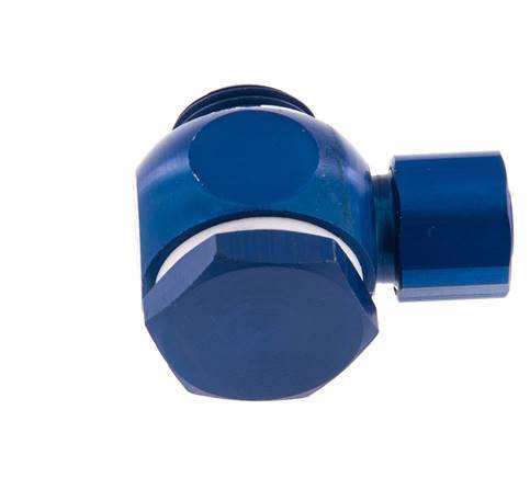 10x8 & G3/8'' Aluminum Banjo Push-on Fitting with Male Threads with O-ring Rotatable [10 Pieces]