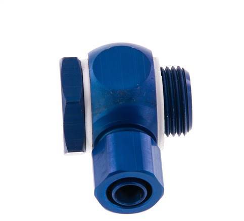 10x8 & G3/8'' Aluminum Banjo Push-on Fitting with Male Threads with O-ring Rotatable [10 Pieces]