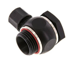 10x8 & G1/2'' Aluminum Banjo Push-on Fitting with Male Threads with O-ring Rotatable [5 Pieces]
