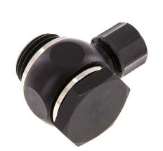 10x8 & G1/2'' Aluminum Banjo Push-on Fitting with Male Threads with O-ring Rotatable [5 Pieces]