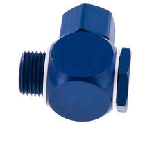 17.6x13 & G1/2'' Aluminum Banjo Push-on Fitting with Male Threads with O-ring Rotatable [5 Pieces]