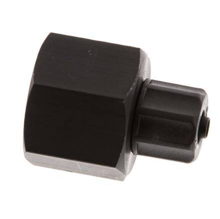 6x4 & G3/8'' Aluminum Straight Push-on Fitting with Female Threads [2 Pieces]