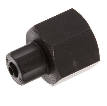 6x4 & G3/8'' Aluminum Straight Push-on Fitting with Female Threads [2 Pieces]