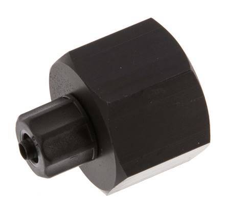 6x4 & G1/2'' Aluminum Straight Push-on Fitting with Female Threads