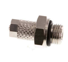 5x3 & G1/8'' Nickel plated Brass Straight Push-on Fitting with Male Threads NBR [5 Pieces]