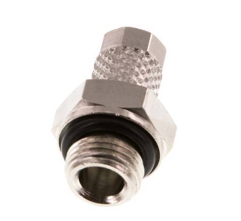 5x3 & G1/8'' Nickel plated Brass Straight Push-on Fitting with Male Threads NBR [5 Pieces]