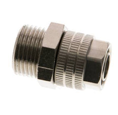11.6x9 & G3/8'' Nickel plated Brass Straight Push-on Fitting with Male Threads NBR [2 Pieces]