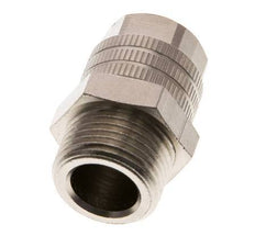 11.6x9 & G3/8'' Nickel plated Brass Straight Push-on Fitting with Male Threads NBR [2 Pieces]