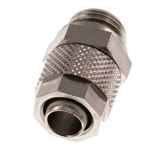 10x8 & G1/4'' Nickel plated Brass Straight Push-on Fitting with Male Threads FKM [2 Pieces]