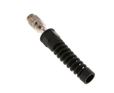 15x9.5 & G3/8'' Nickel plated Brass Straight Push-on Fitting with Male Threads Rotatable Bend Protection