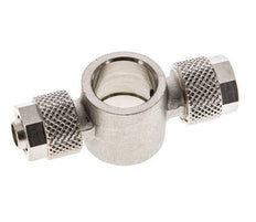 8x6 & G1/4'' Nickel plated Brass Banjo Tee Push-on Fitting [2 Pieces]