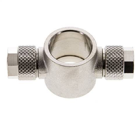 8x6 & G3/8'' Nickel plated Brass Banjo Tee Push-on Fitting