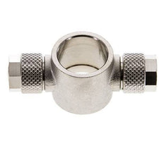 8x6 & G3/8'' Nickel plated Brass Banjo Tee Push-on Fitting