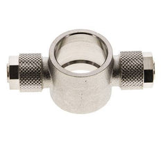 10x8 & G1/2'' Nickel plated Brass Banjo Tee Push-on Fitting