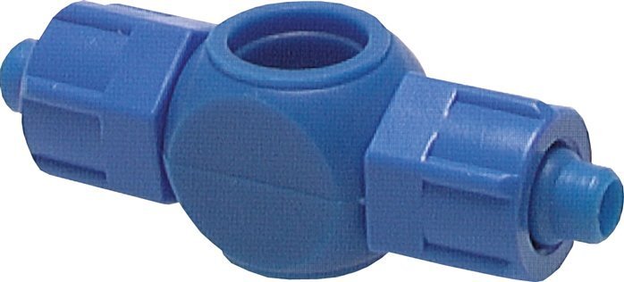 6x4 & G1/4'' PVC Banjo Tee Push-on Fitting [5 Pieces]