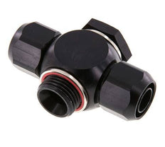 17.6x13 & G1/2'' Aluminum Banjo Tee Push-on Fitting with Male Threads with O-ring [5 Pieces]