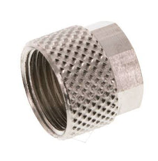 8x6mm (M12x1) Nickel-plated Brass Union Nut [20 Pieces]