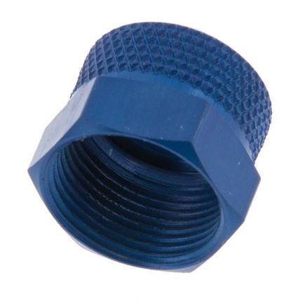 11.6x9mm (M16x1) Aluminium Union Nut [5 Pieces]