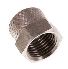 6x4mm (M10x1) Stainless Steel Union Nut [2 Pieces]