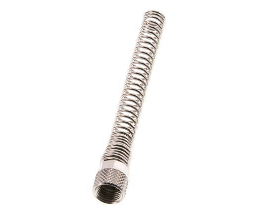 6x4mm (M10x1) Nickel-plated Brass Union Nut Bend Protection [2 Pieces]