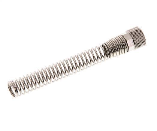 10x8mm (M14x1) Nickel-plated Brass Union Nut Bend Protection [2 Pieces]