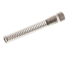 10x8mm (M14x1) Nickel-plated Brass Union Nut Bend Protection [2 Pieces]