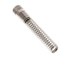 12x10mm (M16x1) Nickel-plated Brass Union Nut Bend Protection [2 Pieces]