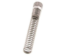 12x10mm (M16x1) Nickel-plated Brass Union Nut Bend Protection [2 Pieces]