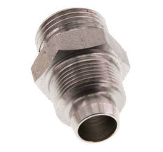 12x10 & G3/8'' Stainless Steel 1.4571 Straight Push-on Fitting with Male Threads