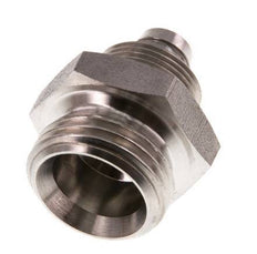 10x8 & G1/2'' Stainless Steel 1.4571 Straight Push-on Fitting with Male Threads