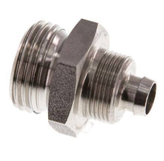 10x8 & G1/2'' Stainless Steel 1.4571 Straight Push-on Fitting with Male Threads