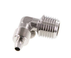 6x4 & R1/4'' Stainless Steel 1.4404 Elbow Push-on Fitting with Male Threads