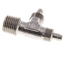 6x4 & R1/4'' Stainless Steel 1.4305 Right Angle Tee Push-on Fitting with Male Threads