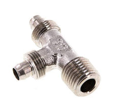 8x6 & R1/4'' Stainless Steel 1.4305 Right Angle Tee Push-on Fitting with Male Threads