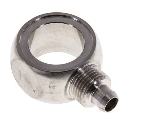 8x6 & G3/8'' Stainless Steel 1.4571 Banjo Push-on Fitting
