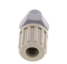 8x6mm & G1/8'' PA Straight Compression Fitting with Male Threads 10 bar [2 Pieces]