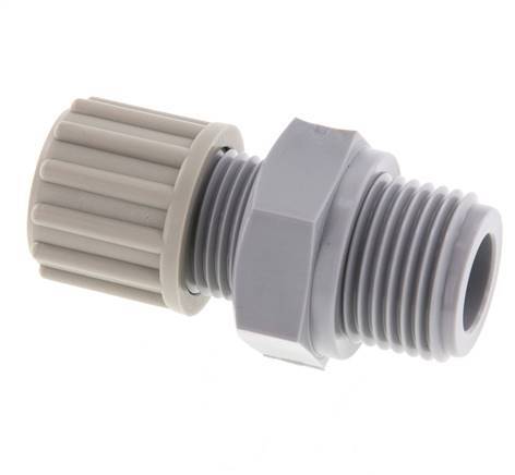 12x9mm & G1/2'' PA Straight Compression Fitting with Male Threads 10 bar