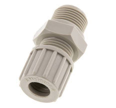 10x8mm & G3/8'' PP Straight Compression Fitting with Male Threads 10 bar