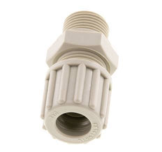 12x10mm & G3/8'' PP Straight Compression Fitting with Male Threads 10 bar