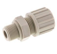 14x12mm & G3/8'' PP Straight Compression Fitting with Male Threads 10 bar