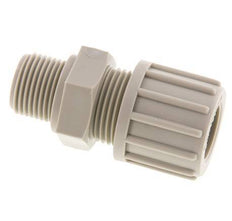 14x12mm & G3/8'' PP Straight Compression Fitting with Male Threads 10 bar