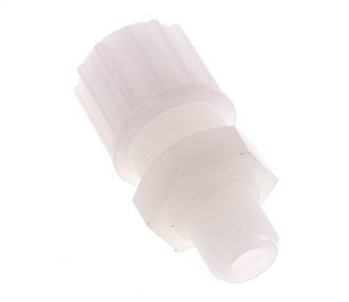 12x10mm & G1/4'' PVDF Straight Compression Fitting with Male Threads 10 bar